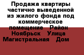 Продажа квартиры частично выведенной из жилого фонда под коммерческое помещение › Район ­ Ноябрьск › Улица ­ Магистральная › Дом ­ 113 › Общая площадь ­ 48 › Цена ­ 2 300 000 - Ямало-Ненецкий АО, Ноябрьск г. Недвижимость » Квартиры продажа   . Ямало-Ненецкий АО,Ноябрьск г.